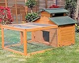 Gallinero estético, muy acogedor y con un cuidado diseño