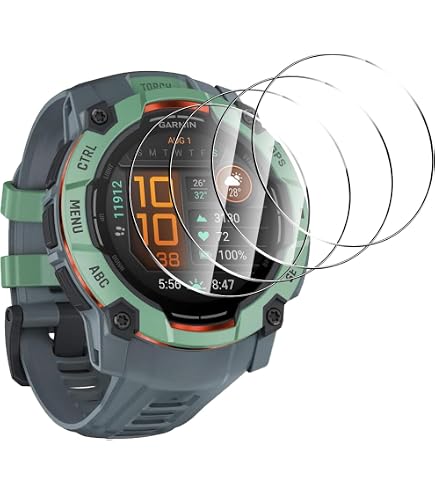 Smartect Vetro Temperato [3 Pezzi, Clear] Compatibile Con Garmin