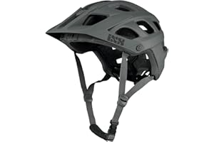IXS RS EVO - Casco de Bicicleta de montaña para Adulto, Unisex, Grafito, SM (54-58 cm)
