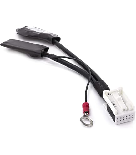 AUX IN Adapter Cable For VW Audi Seat Skoda Radios - Fits RCD 200 210 300 310 500 510 RNS