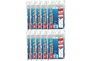 TABAC DU BASSIGNY Lot de 10 sachets de 150 filtres Rizla + Slim