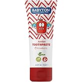 Babyton Doğal &Ccedil;ilekli 6 Yaş ve &Uuml;zeri Flor&uuml;rl&uuml; Diş Macunu 75 ml