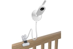 HOLACA Babyphone Clip-Halterung für Philips Avent Video Babyphone mit Kamera SCD833/26, SCD843/26, SCD843/01, SCD630/26 SCD845/26 Babyphone – Vielseitiges Montageset für Philips Babyphone