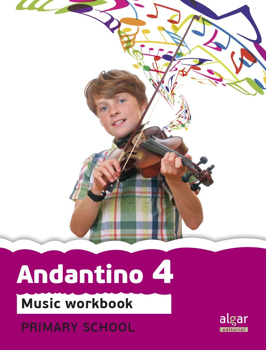 Cuaderno Andantino 4. Primaria : Music workbook