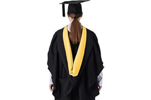 GraduatePro Graduation Academic Hood Bachelor UK University College Diploma Unisex 11 Colors