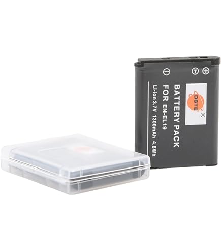 Tipo de batería 3.7V 740mAh Li-ion batería NIKON EN-EL10