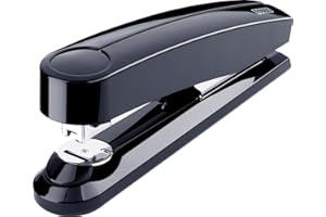 JOVI Novus B 5fc 50 arkuszy pojemność płaski klinch profesjonalny zszywacz - czarny