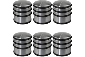 WEB2O Lot de 6 stop-portes/Bloc porte - Solide & Pratique - Métal