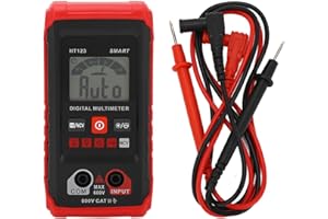 SPACNANA Zestaw Multimetru Cyfrowego 4000 Liczy Inteligentna Wysoka dokładność Bezkontaktowy Automatyczny Zakres Tester Napięcia Omomierza, Dokładnie Mierzy Miernik Napięcia Prądu