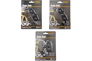 SOMMET Motorcycle front and rear brake pads for ER 650 ER6N EX 650 ER6F Ninja (06-16) Z750 Z750S ZR 750 (04-07) KLE 650 Versys (07-14) GPZ 1100 (95-98) LT229-231-192