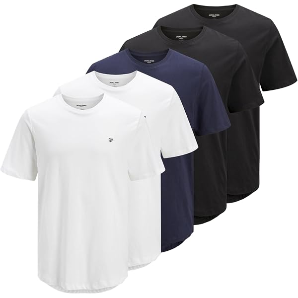 JACK & JONES Jjormickey Tee SS Mix Pack T-Shirt Uomo Con Stampa Topolino