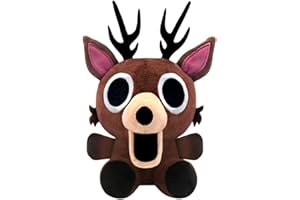 XYYYHTL 99 Nights in The Forest Deer Plüsch Weiches Gefülltes Tier Puppe Plüschspielzeug für Kinder Jungen und Mädchen