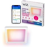 Wiz Beyaz Akıllı Sıva &Uuml;st&uuml; RGB Kare Panel Tavan Armat&uuml;r&uuml; 12W