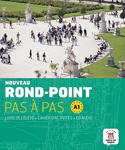 Nouveau RondPoint pas à pas A1Libro del alumno + Cuaderno de ejercicios + CD: Noveau Rond Point Pas à Pas A1 Livre d