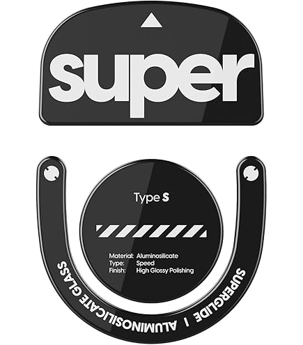 SensoryBoost HPS Glides (set van 2), compatibel met Logitech G PRO X Superlight – balans tussen snelheid en controle – afgerond & duurzaam – PTFE vervangende muisvoetjes/skates