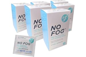 SO NO Fog Anti-Fog Wipes, Steamed Up Glasses, Glasses Cleaning, Fog Wipes, Lens Cleaning 180 Pack
