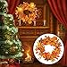 Produktbild Starter Weihnachtskranz - Herbst Blätter Kranz Tür Kranz Für Outdoor Display, Dekoration Anhänger Kranz 50 Cm