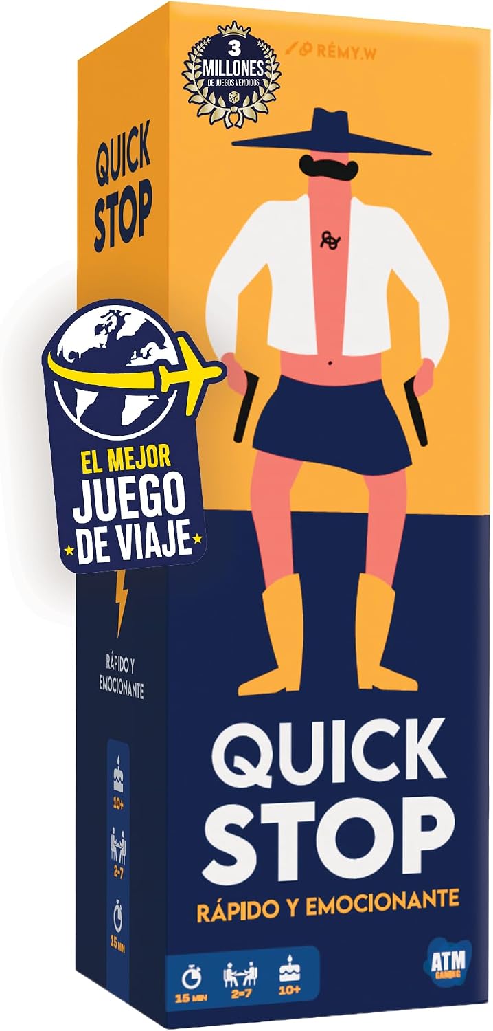Avis d'Expert & Test Approfondi : QuickStop - Juegos de Mesa para Familia y Ami (QuickStop)