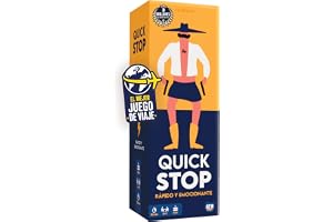 QuickStop - Board Games for Family & Friends - Dynamic & Fun - 2 to 7 Players - Toy Grand Prix 2024 - Original Gift | Travel Game