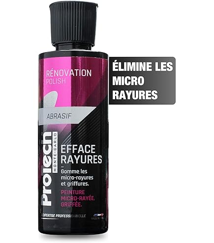 Effaceur De Rayures Voiture 100 Ml - Réparation Peinture, élimine Rayures Légères, Polish