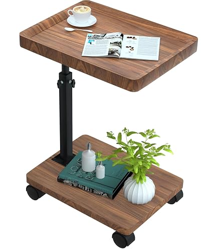 Mesa Auxiliar Con Ruedas Queraltó Easy: Regulable En Altura E Inclinación, Para Cama, Sofá O Silla De Ruedas, 40x60 Cm