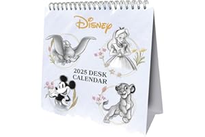 2025 Calendar Disney Heritage Month to View Desk Easel Official Product