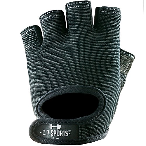 Fitnesshandschuhe „Power-Handschuh Komfort“ F4-1 / Sport- , Fitness- , Freizeit-Handschuhe / Farbe: schwarz / Für Männer, Frauen, Damen, Herren - 2