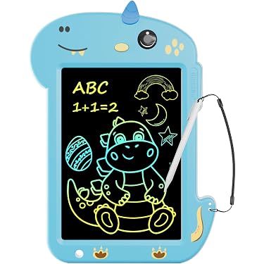 4 Pezzi Lavagnette LCD Colorate Per Bambini 8,5 Pollici – Tavole Disegno Portatili Con Blocco Scrittura