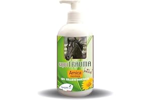 UNION B.I.O. SOLUZIONE NATURA Equitrauma Gel 1LT Arnica Per Cavalli Uso Umano - Gel Arnica Montana Pura 100% Bio, Pomata Super Forte Crema Dolori Muscolare Cavallo Dolore Ginocchio