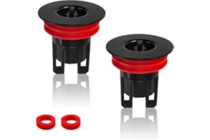 MYLERCT Siphon Douche, 2 Pièces Clapet Anti Odeur, Bouchon Douche Anti Odeur, Siphon de Sol Siphon pour Siphons de Sol 28-45 mm