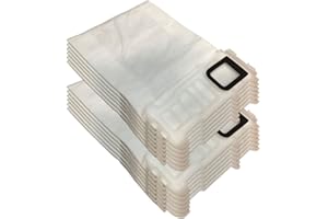 FILTERPROFI 12 Sacchi/Sacchetti (Microfibra) per aspirapolvere Vorwerk Folletto Kobold VK 135, 136, VK135, VK136