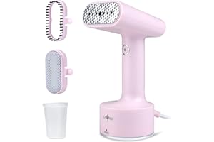 SA BI Sabi Powerful Steamer Clothing 1500W, Garment Steamer KILLS GERMS and Release Wrinkles in no Time, Clothes Steamer Handheld Suitable for All Fabrics Travel Steamer with 25g/min steam flow