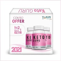 Vokin Biotech Keto Guru Tablets for weight loss 60 Tablets (Pink) (Buy 2 Get 1 Free)