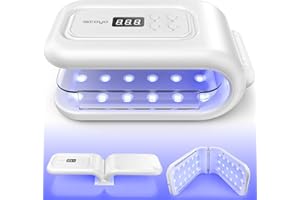 ISTOYO 3 en 1 Lumière UV pour Résine, Réglable à 180 Degrés, UV Lampe avec 36 Perles LED et 7 Modes de Réglage du Temps, Durcissement Rapide pour la Fabrication de Bijoux, Décor Artisanal Bricolage