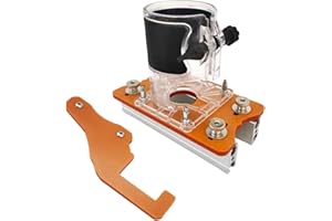 predolo Universal Slot Board Invisible Locator Tool Joinery Easy to Use 65mm Router 2 in 1 Slot for Woodworking of, Style D