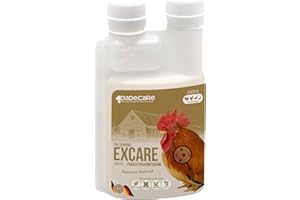 DADECARE Natural Antimite Preventive 250 ml - Geflügel, Geflügel und exotisches Geflügel - Citronella und Nelkenextrakt - Natürliche Formel - Excare