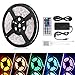 Produktbild Led-Streifen-5m led Strip, Coskip led Stripes led Strip led Streifen wasserdicht led Band Farbwechsel inkl. Netzteil Fernbedienung Empfänger und Stromkabel