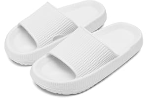 sharllen Kids Sliders Girls Boys Cloud Shower Slippers Toddler EVA Summer Beach Pool Slide kids Sandals Non-slip Bathroom Slippers House Flip Flops