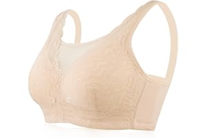 Lervanla Mastectomy Bras With Pockets Non Wired Post Up Bras Support Breast Inserts for Everyday Bra