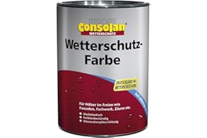 Consolan Profi Wetterschutzfarbe Weiss 2,5l
