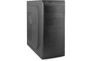 CoolBox F-750 Carcasa de Ordenador Negro - Caja de Ordenador (PC, ATX, Negro, 120 mm, 90,120 mm, 2.5,3.5,5.25")