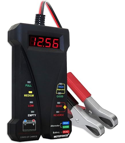Yuasa GYT050 12V Battery Health Tester for Cars, Vans