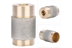 Dioche Mèches de Meuleuse pour Vitraux, Métal Mèches de Meuleuse, Outil Abrasif en Céramique pour Meuleuse de Verre Intérieure (MCB34)