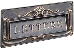 CASSETTA POSTALE BUCA PER LETTERE TECHNOMAX AZALEA IN ALLUMINIO A INCASSO