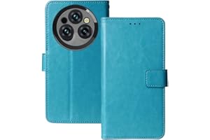 Anybird Premium Retro Flip Leather Protector TPU Silicone Case For Oukitel WP35 / Oukitel WP39 / Oukitel WP35 S 6.6" Magnetic Card Slot Protective Bumper Folio Pouch (Blue)