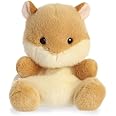 Aurora Palm Pals, Happy The Hamster Soft Toy, 33484, 5 inches, Beige