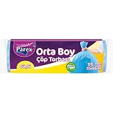 Parex Orta Boy &Ccedil;&ouml;p Torbası 15'li (55 x 60 cm)