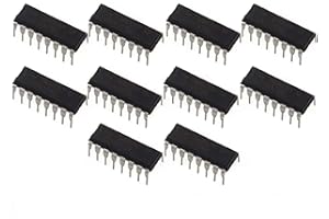 PENGLIN 10 Stück CD4017 Dezimalzähler mit zehn dekodierten Ausgängen Impulsverteiler