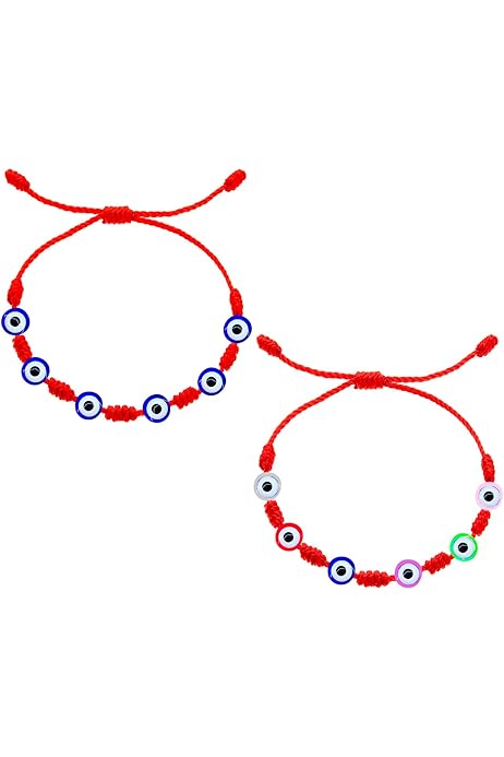 Pulsera Tous Mujer Pulsera De Hilo Rojo Con Nudos Y Medalla De