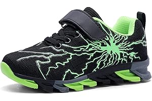 Qciplr Basket Enfant Garcon Chaussures garçon Basket Fille Mode Respirant Sport Runing Shoes Respirant Légère Sneakers 28EU-39EU